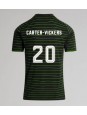 Billige Celtic Cameron Carter-Vickers #20 Bortedrakt 2025-26 Kortermet